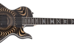 Chitară Electrică Wylde Audio Odin Psychic Bullseye Rawtop