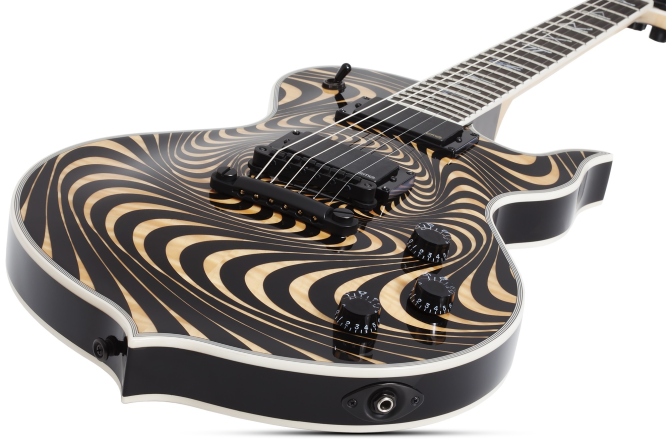 Chitară Electrică Wylde Audio Odin Psychic Bullseye Rawtop