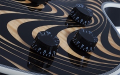 Chitară Electrică Wylde Audio Odin Psychic Bullseye Rawtop