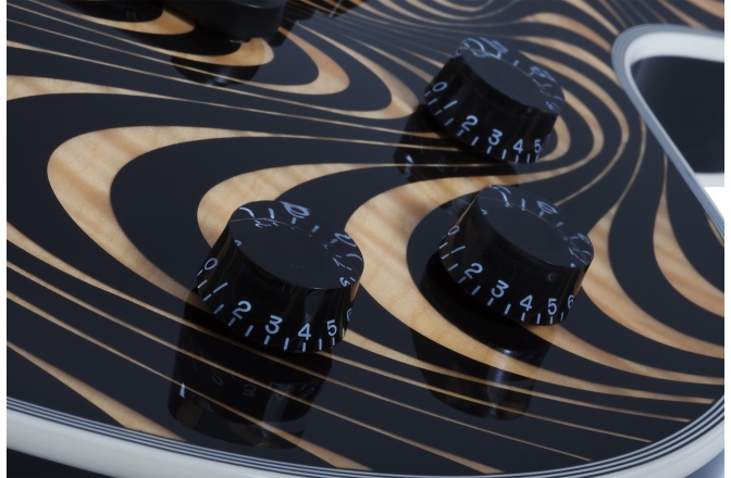 Chitară Electrică Wylde Audio Odin Psychic Bullseye Rawtop