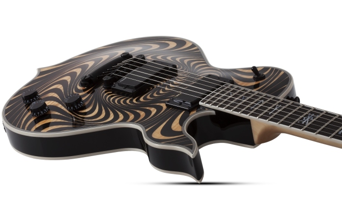 Chitară Electrică Wylde Audio Odin Psychic Bullseye Rawtop