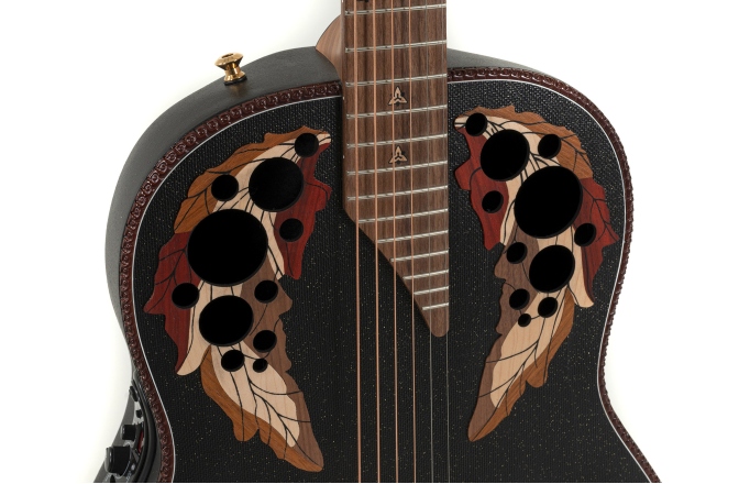 Chitara electro-acustica  Adamas 1687GT Deep Non-Cutaway Negru
