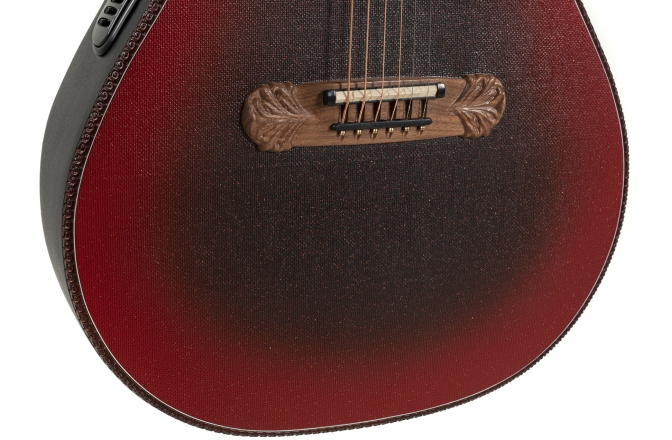Chitara electro-acustica  Adamas  1687GT Deep Non-Cutaway Reverse Red Burst