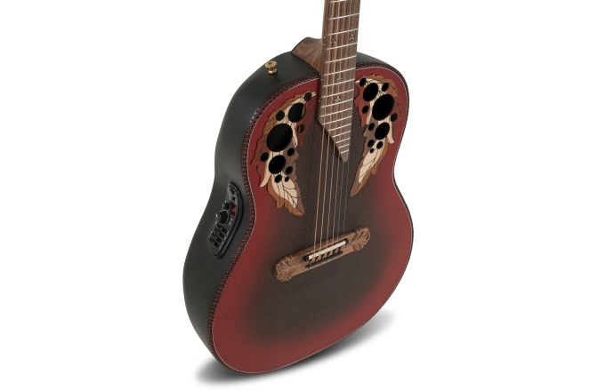 Chitara electro-acustica  Adamas  1687GT Deep Non-Cutaway Reverse Red Burst