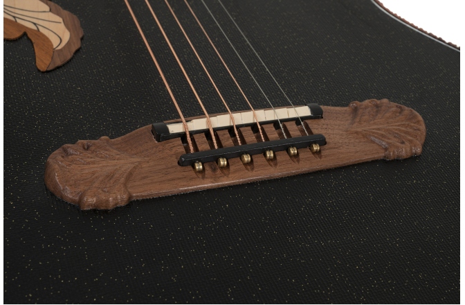 Chitara electro-acustica  Adamas  2087GT Deep Contour Cutaway Negru