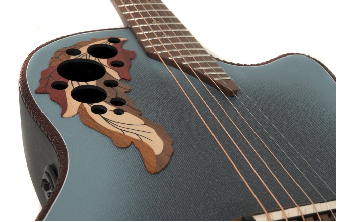Chitara electro-acustica Adamas 2087GT Deep Contour Cutaway Reverse Blue Burst