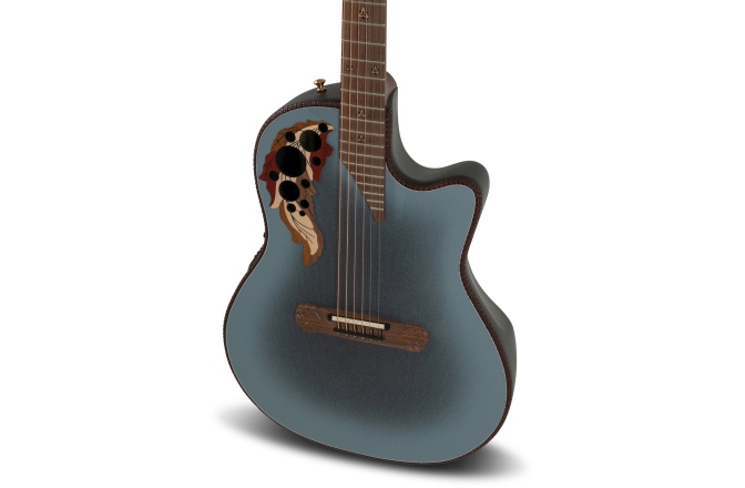 Chitara electro-acustica Adamas 2087GT Deep Contour Cutaway Reverse Blue Burst