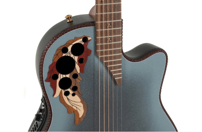 Chitara electro-acustica Adamas 2087GT Deep Contour Cutaway Reverse Blue Burst