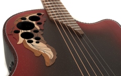 Chitara electro-acustica Adamas  2087GT Deep Contour Cutaway Reverse Red Burst