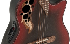 Chitara electro-acustica Adamas  2087GT Deep Contour Cutaway Reverse Red Burst