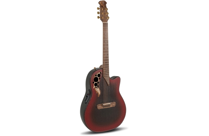 Chitara electro-acustica Adamas  2087GT Deep Contour Cutaway Reverse Red Burst