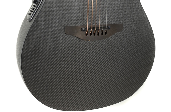 Chitara electro-acustica  Adamas  Adamas MD80-NWT Mid-Depth Contour Cutaway NWT Black