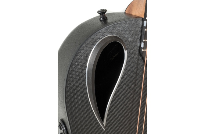 Chitara electro-acustica  Adamas  Adamas MD80-NWT Mid-Depth Contour Cutaway NWT Black