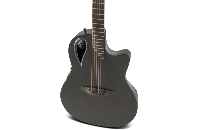 Chitara electro-acustica  Adamas  Adamas MD80-NWT Mid-Depth Contour Cutaway NWT Black