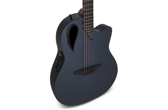 Chitara electro-acustica  Adamas MD80-NWT Mid-Depth Contour Cutaway NWT Blue Reflection