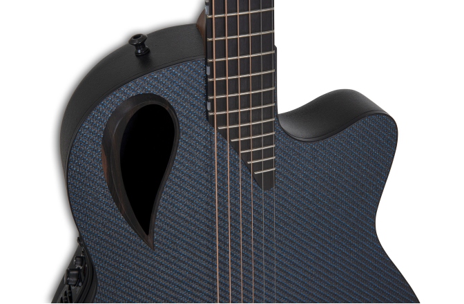 Chitara electro-acustica  Adamas MD80-NWT Mid-Depth Contour Cutaway NWT Blue Reflection