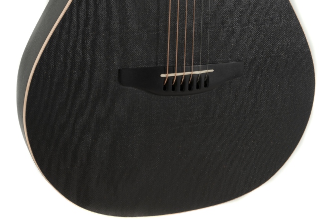 Chitara electro-acustica  Adamas  U581T-SPM Mid-Depth Non-Cutaway Black Satin Copper Metal Flake