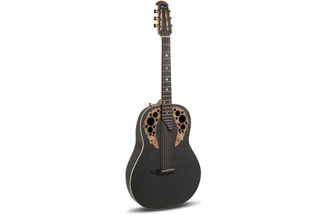 Chitara electro-acustica  Adamas  U581T-SPM Mid-Depth Non-Cutaway Black Satin Copper Metal Flake