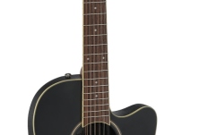Chitara electro-acustica Applause  AB2412II Mid Cutaway 12-string Black Satin