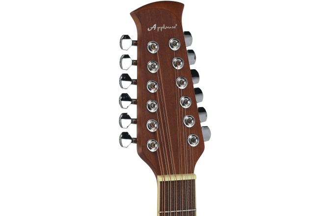 Chitara electro-acustica Applause  AB2412II Mid Cutaway 12-string Black Satin