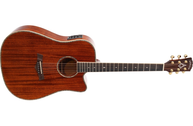 Chitară electro-acustică Arrow Platinium D CE MH/MH Mahogany/Mahogany