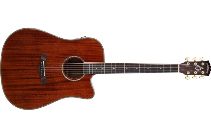 Chitară electro-acustică Arrow Platinium D CE MH/MH Mahogany/Mahogany
