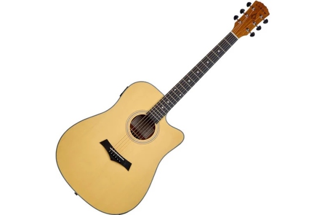 Chitară electro-acustică Arrow Silver D CE NT Natural ARRSDCENT