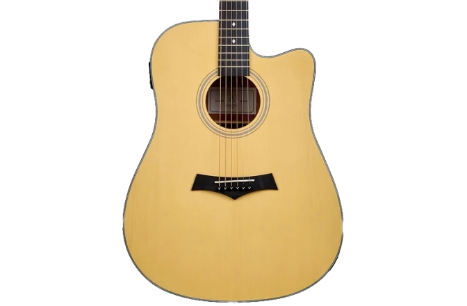 Chitară electro-acustică Arrow Silver D CE NT Natural ARRSDCENT