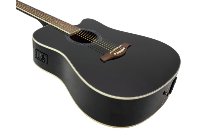 Chitara electro-acustică Dreadnought Dimavery DR-520 Dreadnought Black