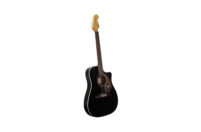 Chitara electro-acustica dreadnought thinline Fender Sonoran SCE Thinline BK