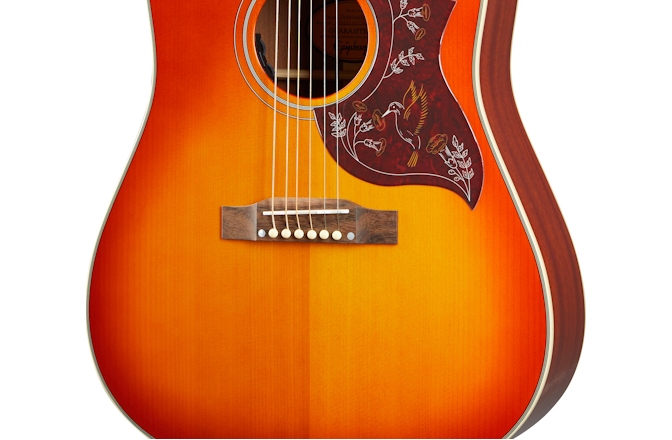 Chitară electro-acustică Epiphone Hummingbird Cherry Sunburst