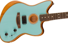 Chitară electro-acustică Fender Acoustasonic Player Jazzmaster Rosewood Fingerboard Ice Blue