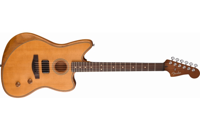 Chitara electro-acustica Fender Acoustasonic Standard Jazzmaster Aged Natural