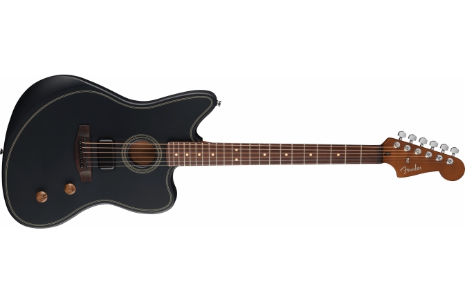 Chitara electro-acustica Fender Acoustasonic Standard Jazzmaster Black