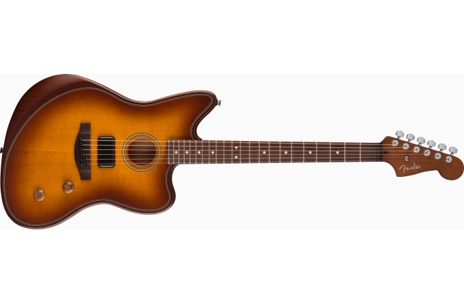 Chitară electro-acustică Fender Acoustasonic Standard Jazzmaster Honey Burst