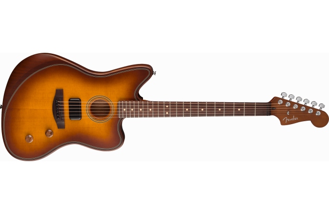 Chitară electro-acustică Fender Acoustasonic Standard Jazzmaster Honey Burst