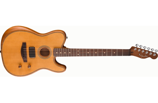 Chitara electro-acustica Fender Acoustasonic Standard Telecaster Aged Natural