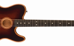 Chitară electro-acustică Fender American Acoustasonic All-Mahogany Ebony FB Burst