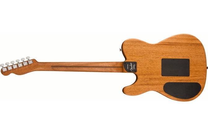 Chitară electro-acustică Fender American Acoustasonic All-Mahogany Ebony FB Burst