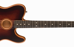 Chitară electro-acustică Fender American Acoustasonic All-Mahogany Ebony FB Burst