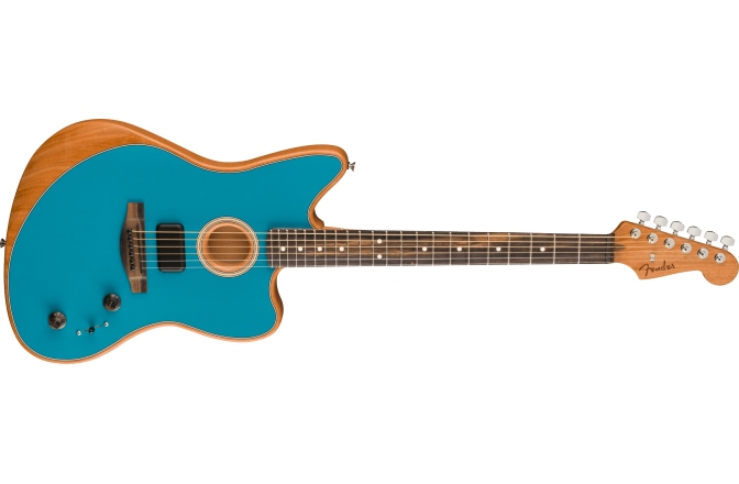 Chitară Electro-Acustică Fender American Acoustasonic Jazzmaster Ocean Turquoise 