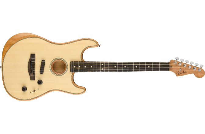 Chitară Electro-Acustică Fender American Acoustasonic Stratocaster - Natural