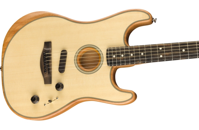 Chitară Electro-Acustică Fender American Acoustasonic Stratocaster - Natural