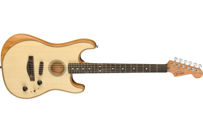 Chitară Electro-Acustică Fender American Acoustasonic Stratocaster - Natural