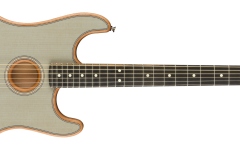 Chitară electro-acustică Fender American Acoustasonic Stratocaster - Transparent Sonic Blue