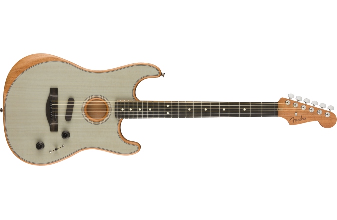 Chitară electro-acustică Fender American Acoustasonic Stratocaster - Transparent Sonic Blue