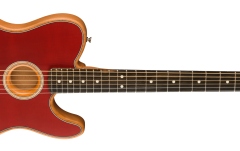 Chitară Electro-Acustică Fender American Acoustasonic Telecaster Ebony Crimson Red