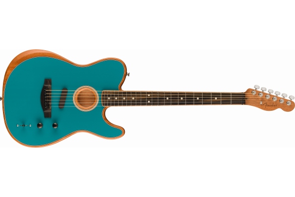 DE American Acoustasonic Telecaster Ocean Turquoise