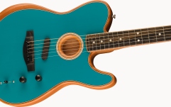 Chitară electro-acustică Fender DE American Acoustasonic Telecaster Ocean Turquoise