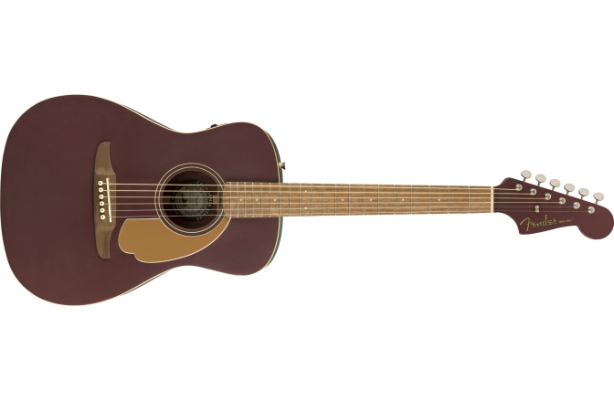 Chitară Electro-Acustică Fender Malibu Player Walnut Fingerboard Burgundy Satin